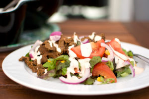 Kebabsallad